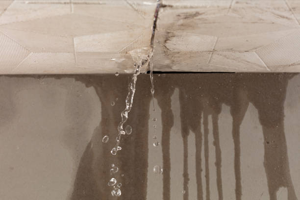Professional Flood Damage Cleanup technician working in Dexter, NM